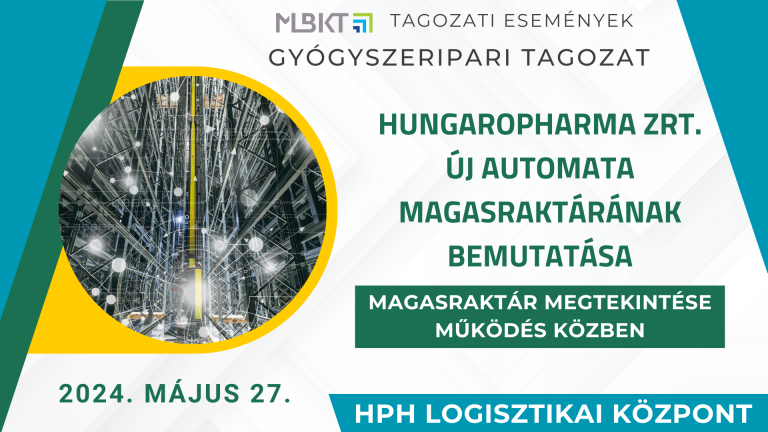 Hungaropharma Zrt. új automata magasraktárának bemutatása