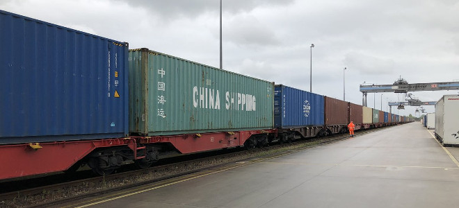 New Shandong-Europe Express links China and Hamburg