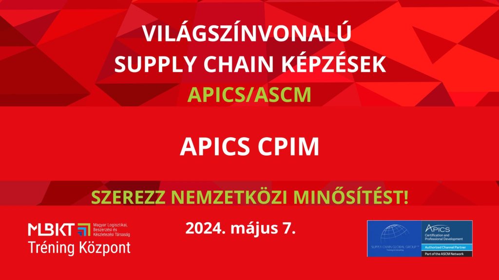 APICS CPIM - online kurzus