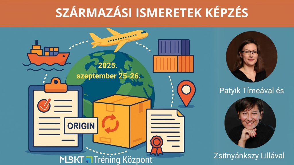SZÁRMAZÁSI ISMERETEK TRÉNING