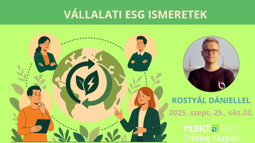 Vállalati ESG ismeretek tréning - mert megkerülhetetlen