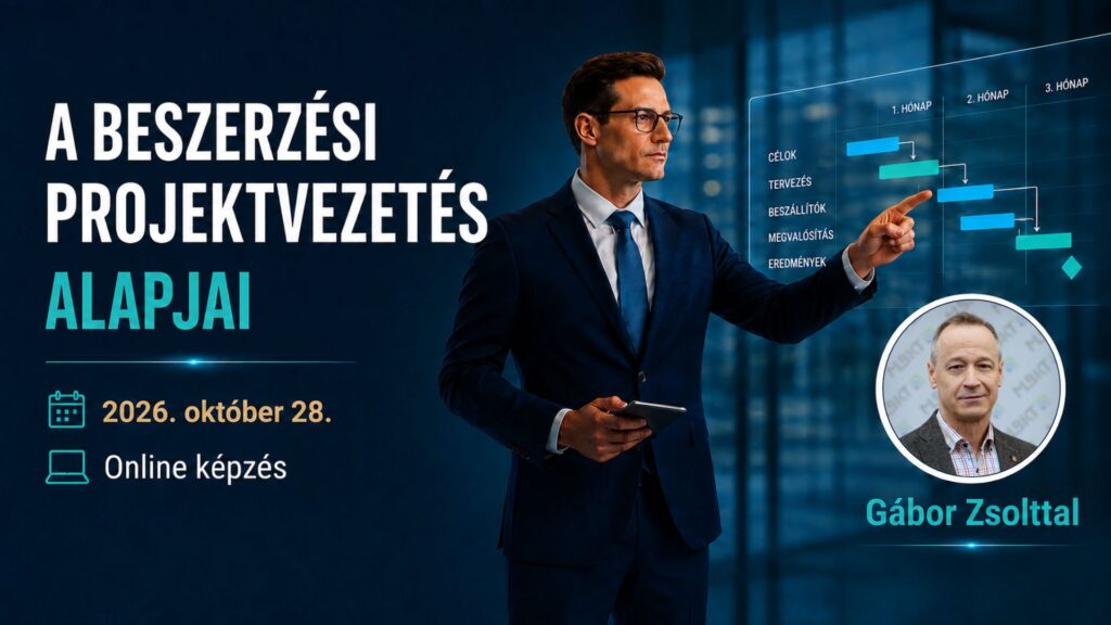 A BESZERZÉSI PROJEKTVEZETÉS ALAPJAI TRÉNING