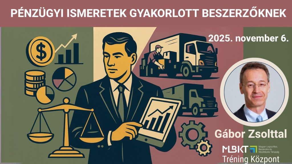 PÉNZÜGYI ISMERETEK GYAKORLOTT BESZERZŐKNEK TRÉNING