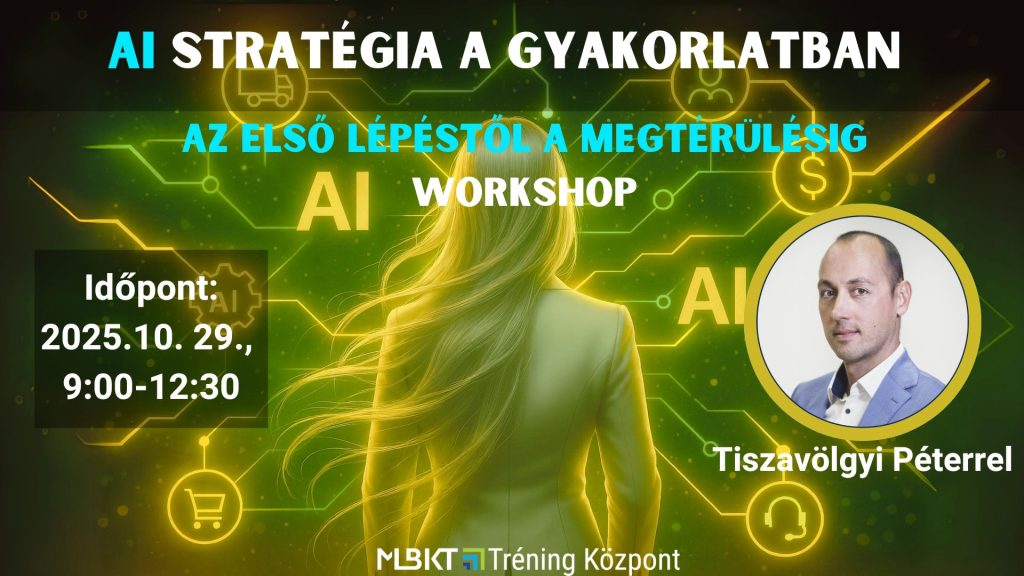 AI STRATÉGIA A GYAKORLATBAN – AZ ELSŐ LÉPÉSTŐL A MEGTÉRÜLÉSIG