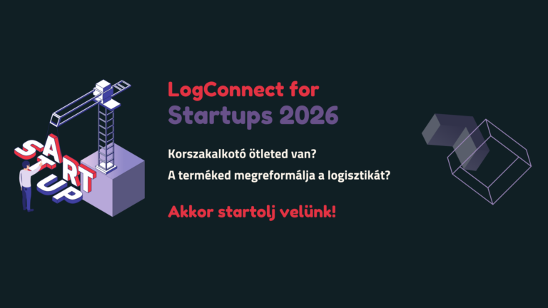 LogConnect for Startups 2026 pályázat