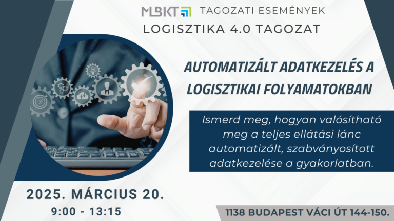 Automatizált adatkezelés a logisztikai folyamatokban