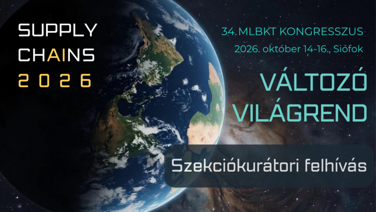 SUPPLY CHAIN 2026 - 34. MLBKT Kongresszus