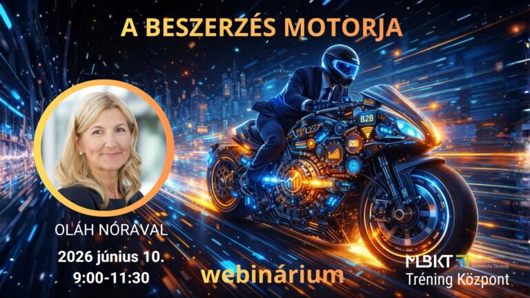 A BESZERZÉS MOTORJA WEBINÁRIUM