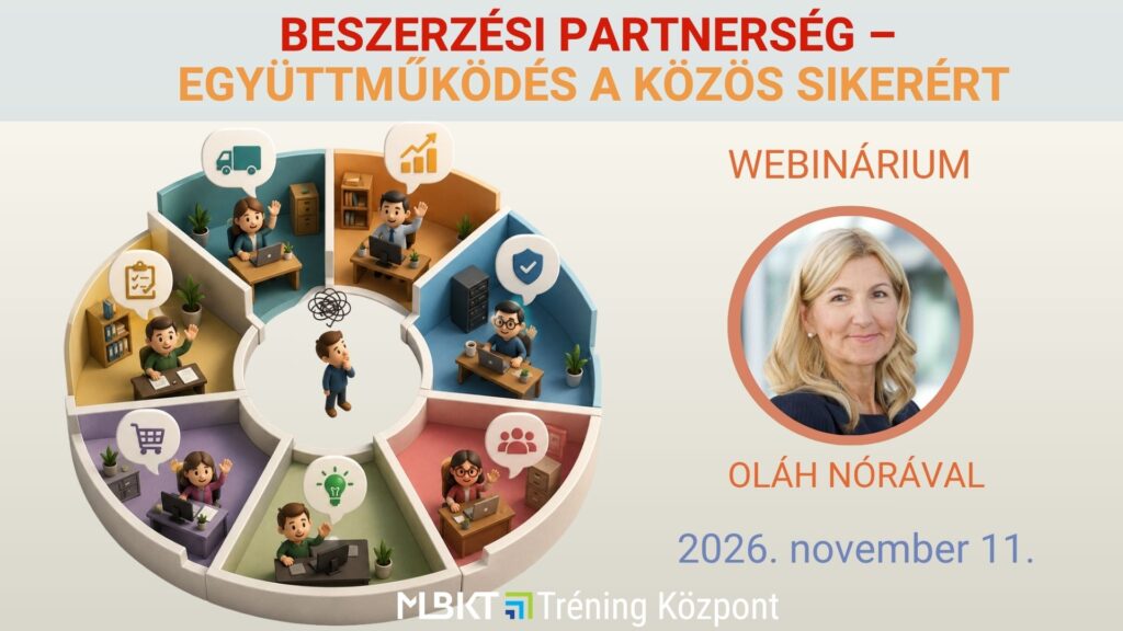 BESZERZÉSI PARTNERSÉG – EGYÜTTMŰKÖDÉS A KÖZÖS SIKERÉRT