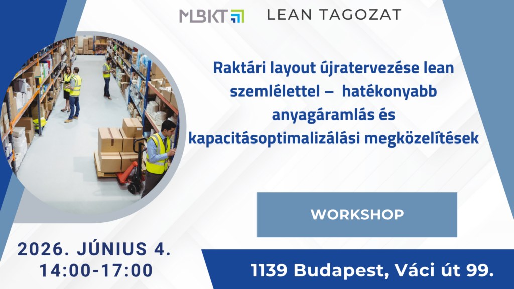 RAKTÁRI LAYOUT ÚJRATERVEZÉSE LEAN SZEMLÉLETTEL - HATÉKONYABB ANYAGÁRAMLÁS ÉS KAPACITÁSOPTIMALIZÁLÁSI MEGKÖZELÍTÉSE