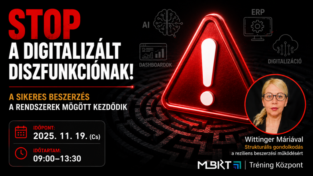 STOP A DIGITÁLIS DISZFUNKCIÓNAK-A SIKERES BESZERZÉS A RENDSZEREK MÖGÖTT KEZDŐDIK