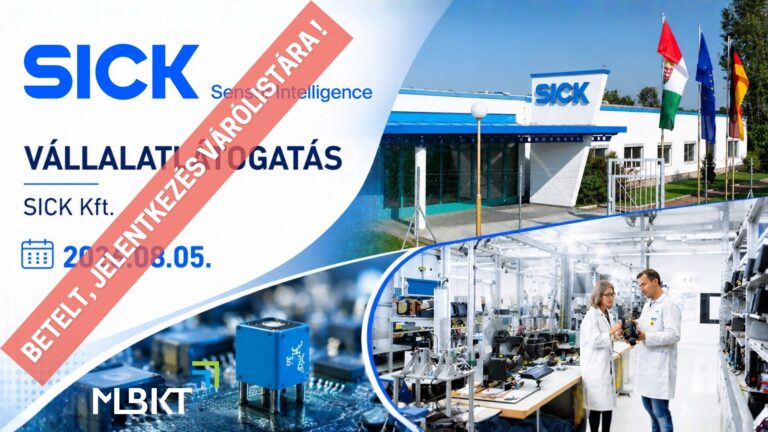 SICK Kft. vállalatlátogatás