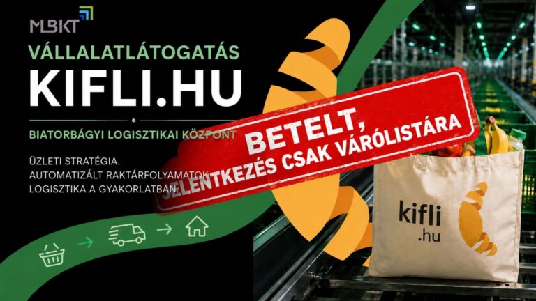 Vállalatlátogatás a Kifli.hu biatorbágyi logisztikai központjába